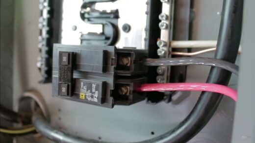 Process of wiring 50 amp outlet