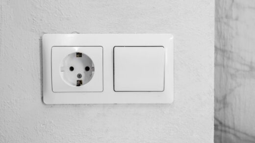 Close up of electric socket