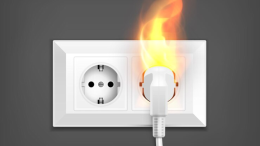 Burning Power Socket
