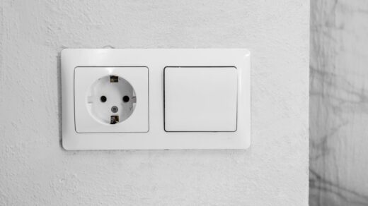 Close up of electric socket